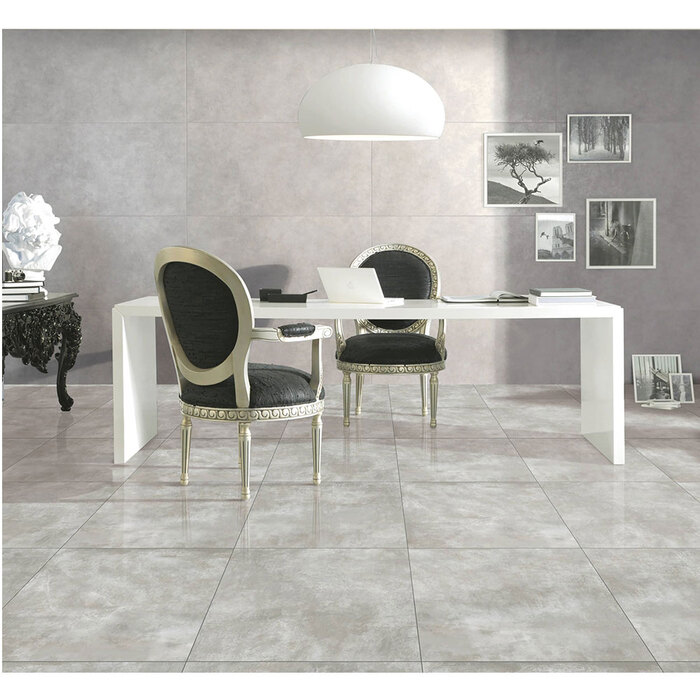 GRESIE TECHNO GRIS 80X80,RETT., CAL I, 1.92MP/C